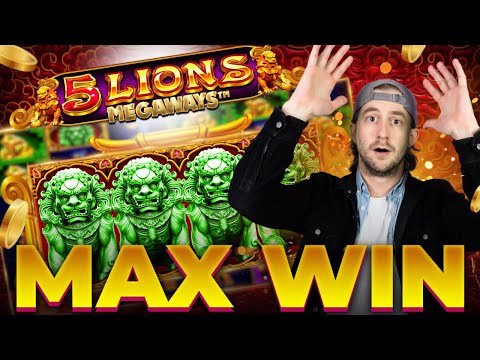 5 Lions Megaways par Pragmatic Play - vidéo max win