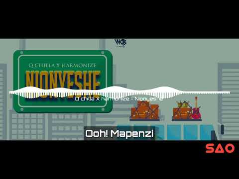 HARMONIZE  X Q CHILLA- Nionyeshe lyrics video