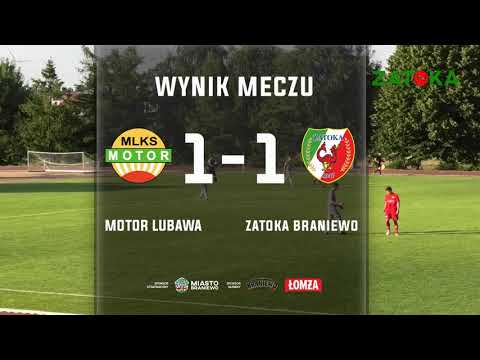 Skrót meczu MLKS Motor Lubawa 1:1 MKS Zatoka Braniewo Baraż o awans do ForBet IV Liga WMZPN