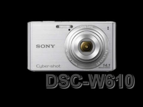 Sony DSC-W610 digital camera.
