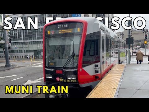 Riding San Francisco Muni Metro Train