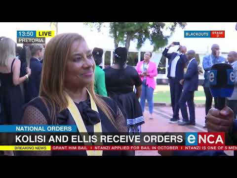 Siya Kolisi and Desiree Ellis receive President's National Orders award