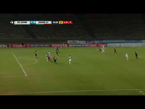 Gol de Velazquez Belgrano 1-0 Brown De Adrogue (Copa Argentina 2016)