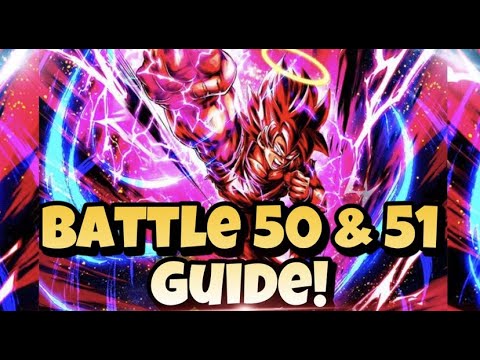 🔥 BATTLE 50 & 51 GUIDE - FINAL SHOWDOWN! THE OTHER WORLD TOURNAMENT: Dragon Ball Legends