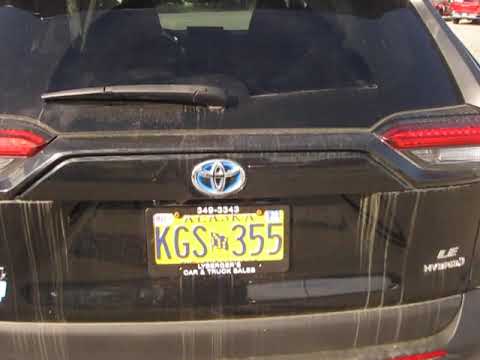 2020 black /black Toyota RAV4 Hybrid LE (4T3LWRFV6MU) with an 2.5L L4 DOHC 16V HYBRID engine, CVT transmission, located at 9530 Old Seward Highway, Anchorage, AK, 99515, (907) 349-3343, 61.134140, -149.865570 - Nice Toyota Rav 4 LE come take a test drive - Photo#1