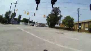 preview picture of video 'Bike Ride on Cleveland's West Side/Lakewood - Timelapse'