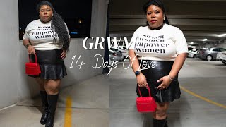GRWM | 14 Days Of Love | Plus Size Valentine’s Day Outfits | Day 1