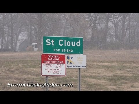4/21/2015 Saint Cloud, MN Afternoon Snow