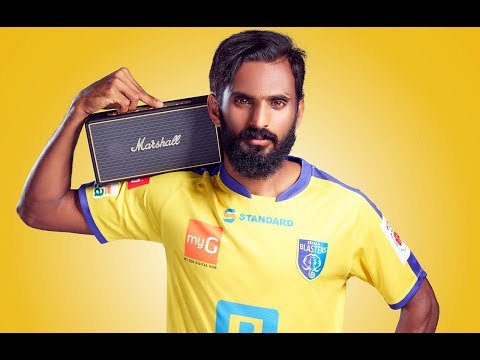 Kiran Krishnanunni MY G KERALA BLASTERS PHOTOSHOOT BEHIND THE SCENES