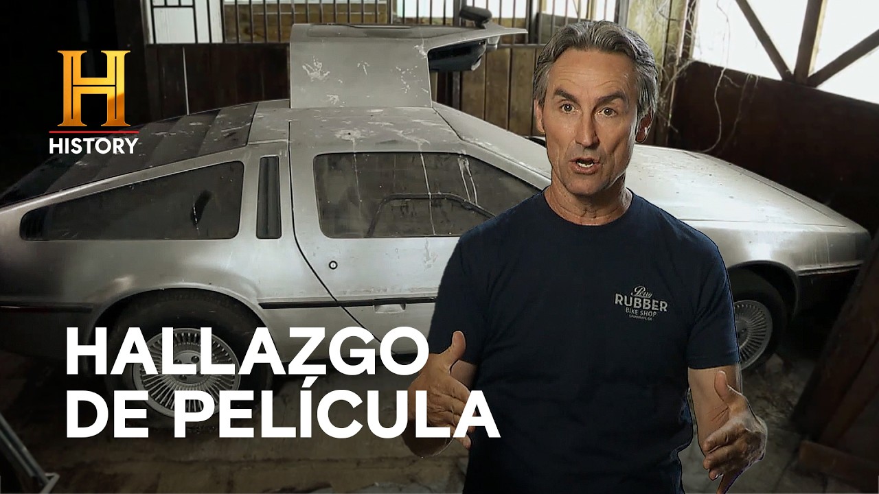 ¡Encontraron un DeLorean abandonado en un establo ! 🏎️⚡ - CAZADORES DE TESOROS