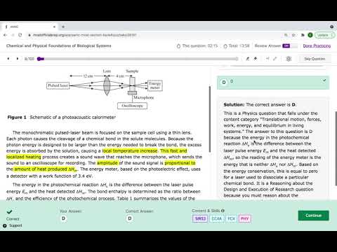 MCAT CHEM/PHYS SECTION BANK PASSAGE BREAKDOWN | to UNDERSTAND Mcat Science Research Passages |