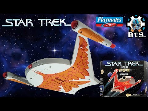 Star Trek ROMULAN BIRD OF PREY Playmates 1997! Bert the Stormtrooper Reviews!