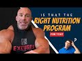 Let's Talk About the Nutrition Program You're Doing Right Now