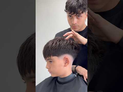 LOW FADE/ EN PUNTA/NIÑO😳🎥#tutorial #cortes #barbero #chile SUSCR+Act🔔