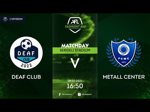 AFL Uzbekistan 2 division 4-tur DEAF CLUB METALL CENTER