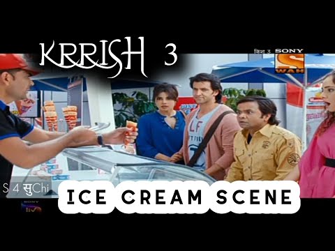 KRRISH 3 movie Ice Cream Scene on SONY WAH
