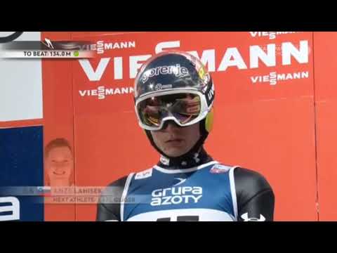 Anze Lanisek 133.5 and 143.5 in Zakopane (second place)