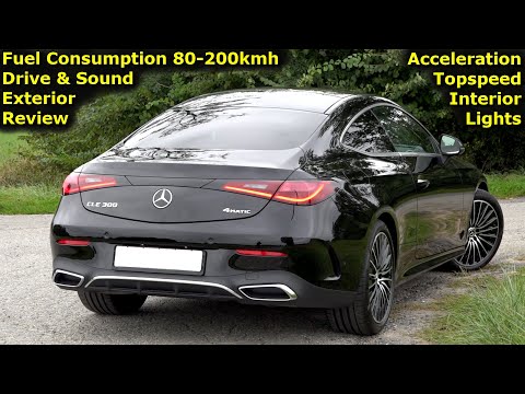 2024 Mercedes Benz CLE 300 Coupe 4Matic AMG Line TEST DRIVE with Performance and Fuel Consumption