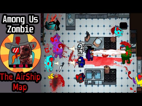 Among Us Survival Mode with Zombies (New Airship Map) Full Animated Movie (Season 1)