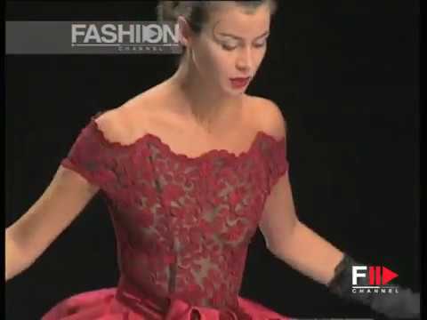 "Furstenberg Couture" Autumn Winter 1997 1998 Rome 6 of 9 Haute Couture woman by FashionChannel