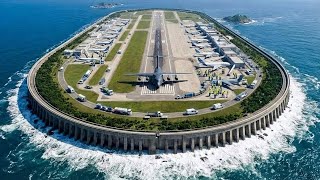 O Aeroporto Flutuante Mais Caro da China (14 bilhões): Você Não Vai Acreditar Que é Real!