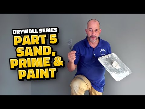 DIY Drywall Part 5 | How To Sand And Prime For Perfect Walls