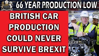 Brexit Car Production Continues to Fail