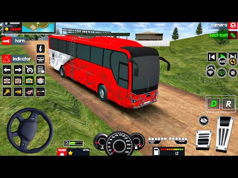 Best Bus Games 2025 - Real Coach Bus Realistic Offroad Driving Games - Android GamePlay