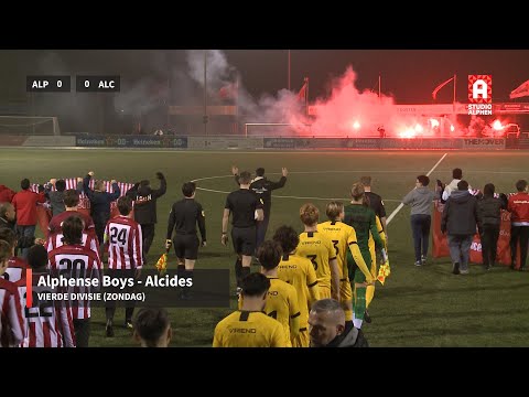 Samenvatting Alphense Boys - Alcides (zaterdag 10 december)