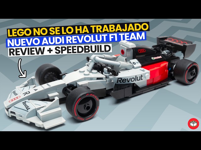 Vídeo relacionado con LEGO Speed Champions Coche de Carreras Audi Revolut F1 Team R26 - Maqueta de Coche de Juguete con Minifigura de Piloto - Regalo para Niños de 10+ Años y Adolescentes Fans de la Fórmula 1-77259
