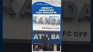 Arema FC Resmi Dapat Hibah Bus dari Juragan 99, Proses Hibah Dilakukan Langsung di Kantor Arema FC