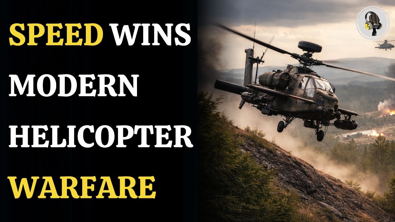 Why Fast Attack Helicopters Survive Warfare |  Speed vs Endurance | WION Podcast