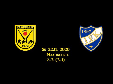 Kampparit - HIFK  22.11.2020 Maalikooste