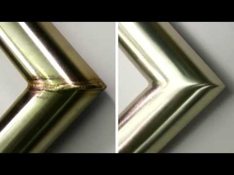 How to Finish a Welded Stainless Steel Tube in 3 Steps - Satin Finish
