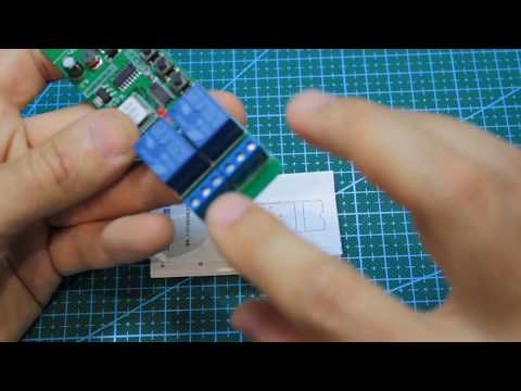 Дистанционный Wifi выключатель, двухканальное WIFI реле