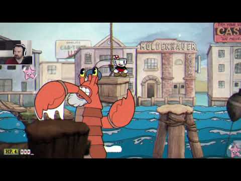 Cuphead playthrough pt19 - Octopus Ride of DOOM