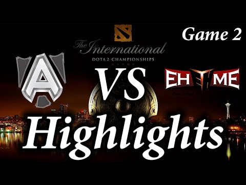 TI6 Alliance vs EHOME Game 2 Highlights The International 2016