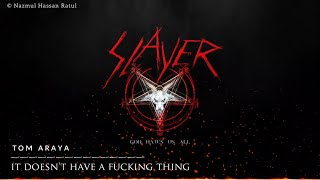 Slayer - Threshold (with lyrics)