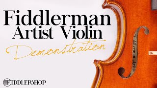 Video thumbnail for The Fiddlerman Artist Violin from Fiddlershop by Fiddlershop