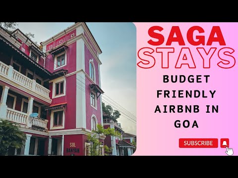 Budget Friendly AirBnB stay in NORTH GOA | Saga Stays | Best Place Near Candolim Beach
