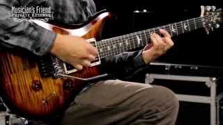Video thumbnail for PRS Custom 24 "Floyd" Figured Maple 10 Top Electric Guitar, Ebony Fretboard by Musician's Friend