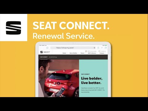 How to renew your SEAT CONNECT online services | SEAT