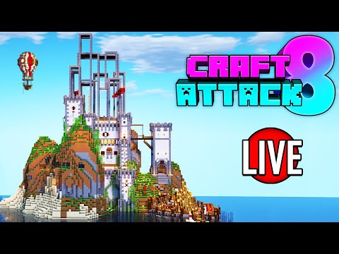 🔴 Minecraft Bauen und Quatschen 🔨 Craft Attack 8 Live