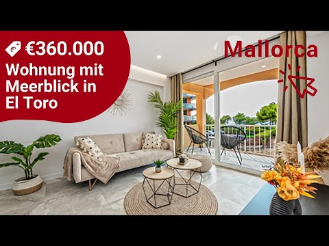 Schöne #Wohnung mit Meerblick in El Toro, #Mallorca für €360.000 | Yes Mallorca Immobilien HAUSTOUR