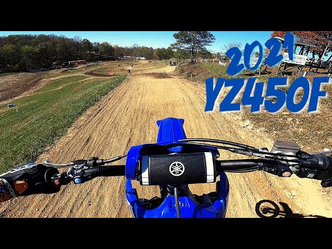 Test riding the 2021 Yamaha YZ450f at Crow Canyon!