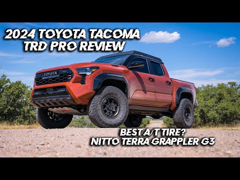 Nitto Terra Grappler G3 All Terrains on this 2024 Tacoma TRD Pro is the BEST UPGRADE!