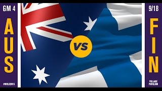 WILC 2015: Game 4 - Australia vs. Finland