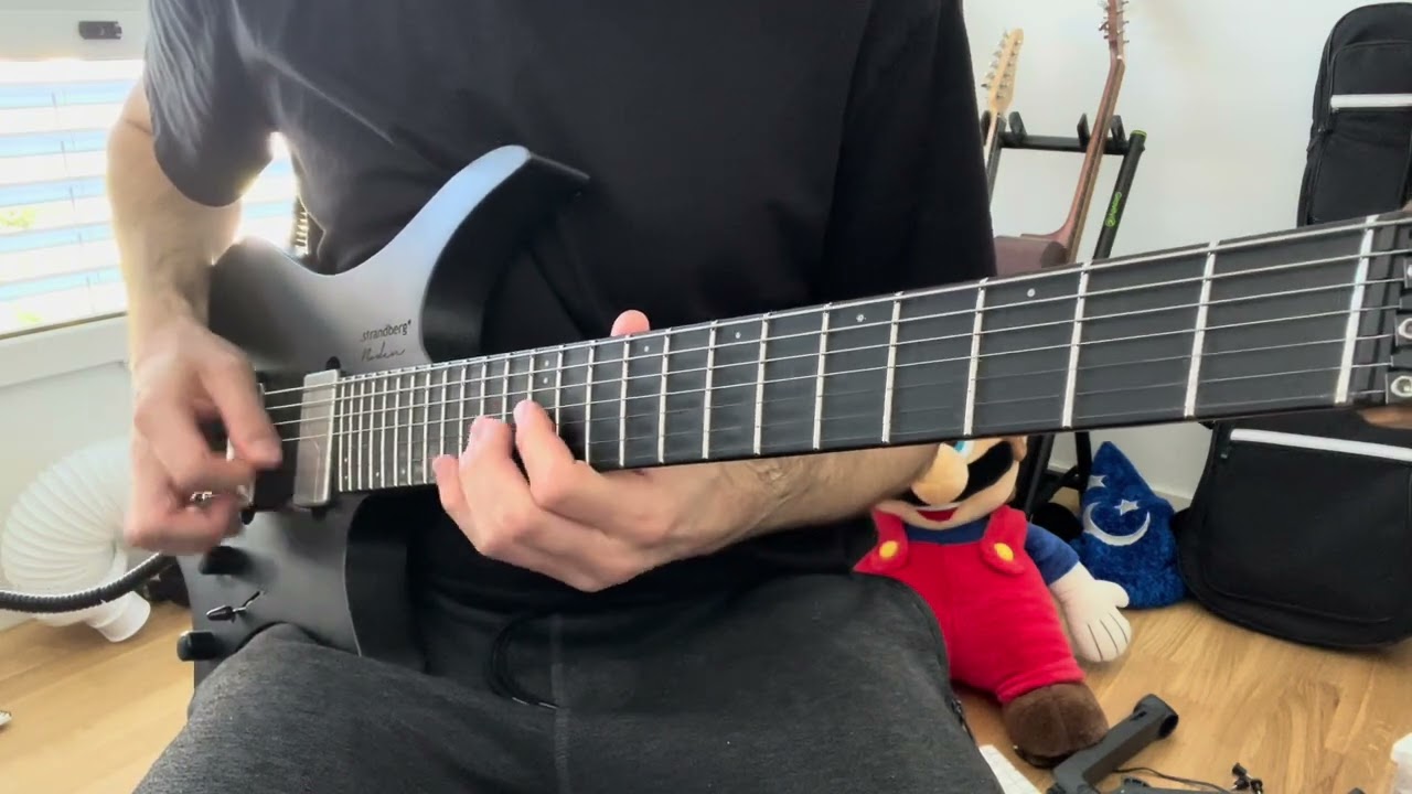 Roberto Barlocci playing Symphony X's "When All Is Lost" on electric guitar
