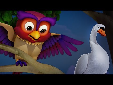 हंस और उल्लू की कहानी | Hindi Stories for Kids | Infobells