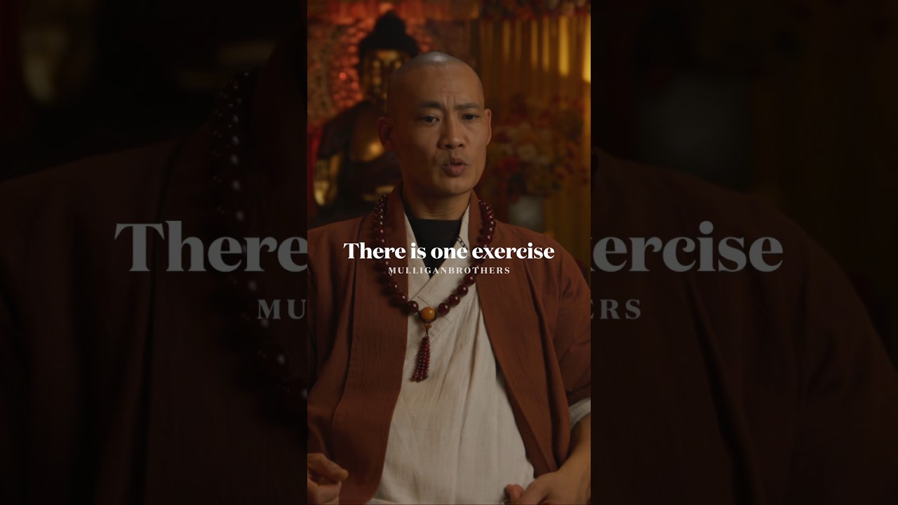 TRY THIS EXERCISE! Change your life in 4 minutes #shihengyi #shaolinonline #shorts